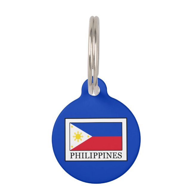 Placa Para Mascotas Filipinas (Anverso)