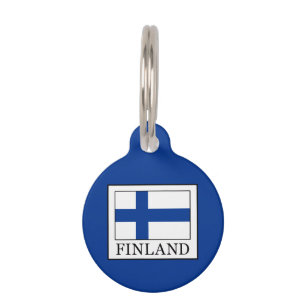 Placa Para Mascotas Finlandia