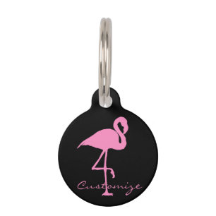 Placa Para Mascotas Flamenco rosado Thunder_Cove