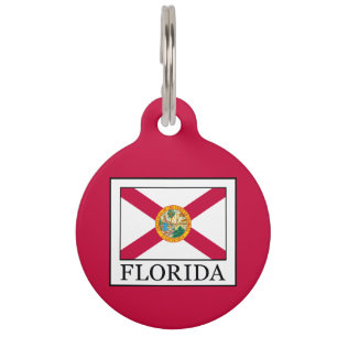 Placa Para Mascotas Florida