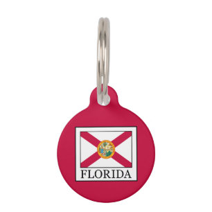 Placa Para Mascotas Florida