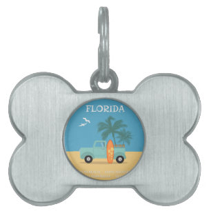 Placa Para Mascotas Florida: Etiqueta de identificación de mascotas pa