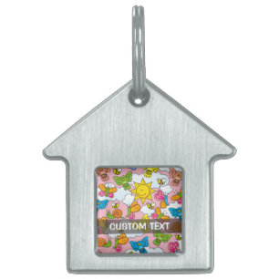 Placa Para Mascotas Fondo de animales para bebés