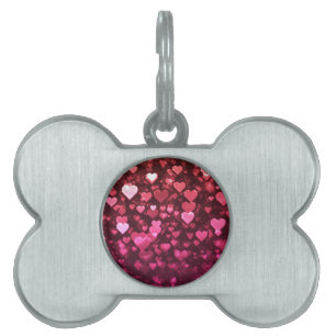 Placa Para Mascotas Fondo de pantalla de fondo digital de los corazone