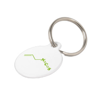 Placa Para Mascotas Fórmula molecular de isotiocianato de alquilo de W