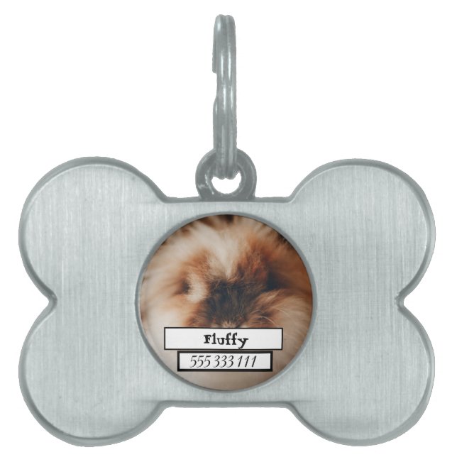 Placa Para Mascotas Foto mascota (Frente)