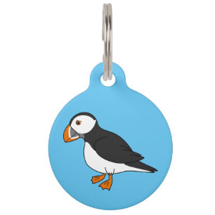 Placa Para Mascotas Frailecillo lindo