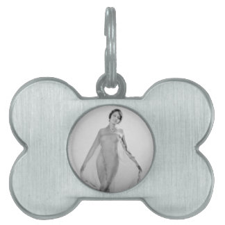 Placa Para Mascotas Francesca a Bella Ragazza, bella Chica italiana