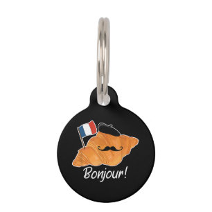 Placa Para Mascotas Francohil de la bandera de Francia