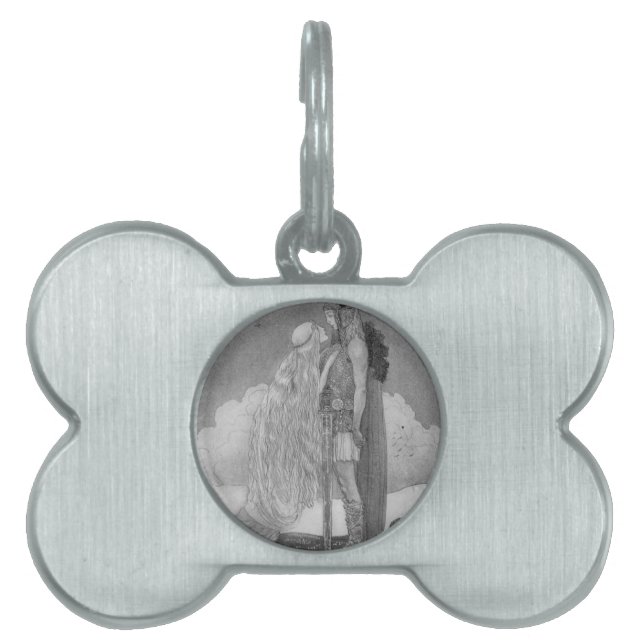 Placa Para Mascotas Freja y Svipdag de Juan Bauer (Frente)