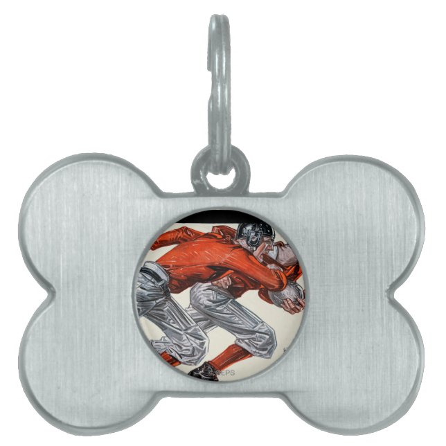 Placa Para Mascotas Futbolistas (Frente)