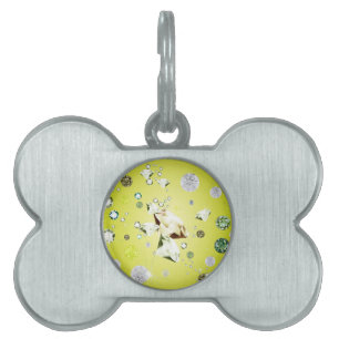 Placa Para Mascotas Galaxia Diamante 8