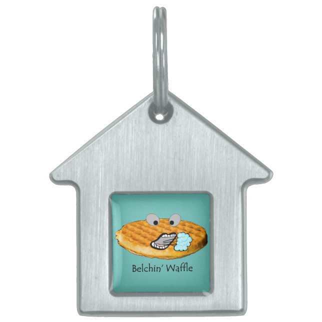 Placa Para Mascotas Galleta de Belchin (Frente)