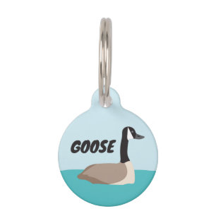 Placa Para Mascotas ganso