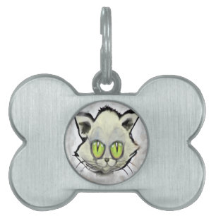 Placa Para Mascotas Gatito