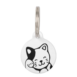 Placa Para Mascotas Gatito