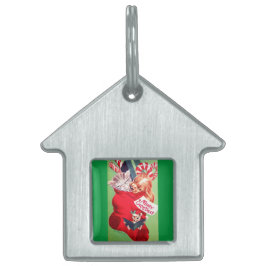 Placa Para Mascotas Gatito hermoso del perrito del bebé de los