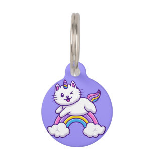 Placa Para Mascotas Gato de corte
