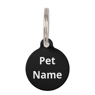 Placa Para Mascotas Gato de perro personalizado