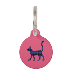 Placa Para Mascotas Gato Misterioso