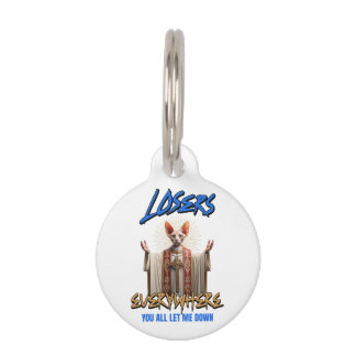 Placa Para Mascotas Gato Sphynx Divertido 