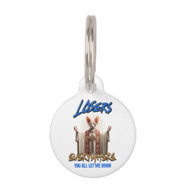 Placa Para Mascotas Gato Sphynx Divertido Jesús