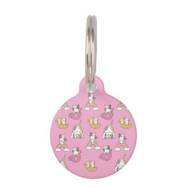 Placa Para Mascotas Gatos adorables