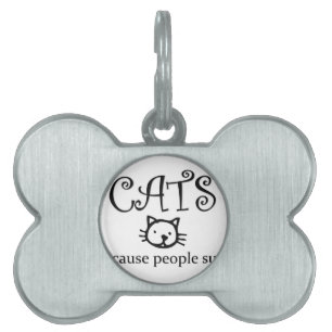 Placa Para Mascotas Gatos porque la gente succiona