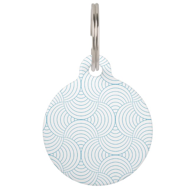 Placa Para Mascotas geométrico nº 2 (Anverso)