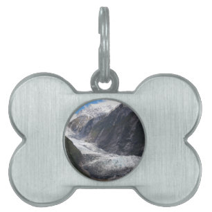 Placa Para Mascotas Glaciar Franz Josef, Nueva Zelandia