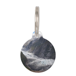 Placa Para Mascotas Glaciar Franz Josef, Nueva Zelandia