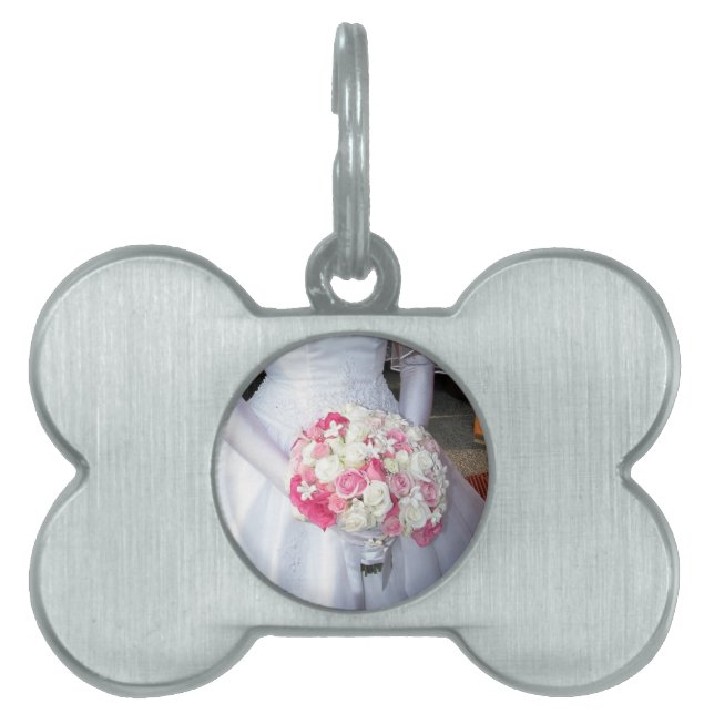 PLACA PARA MASCOTAS GORGEOUS BOUQUET (Frente)