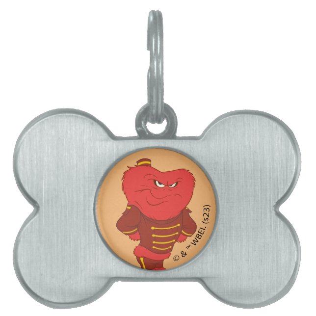 Placa Para Mascotas Gossamer Bellhop (Frente)