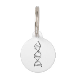 Placa Para Mascotas Gracioso ADN Ciclismo Cadena de bicicleta Biciclet