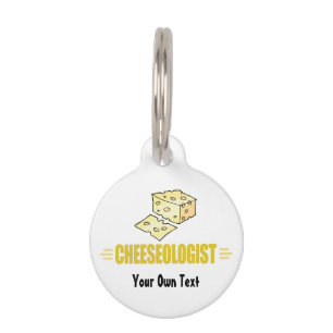 Placa Para Mascotas Gracioso me encanta el queso