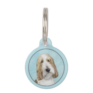 Placa Para Mascotas Gran Basset Griffon Vendeen - Arte Perro Original
