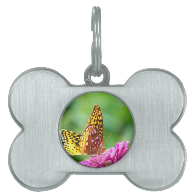Placa Para Mascotas Gran Fritillary Español (Frente)