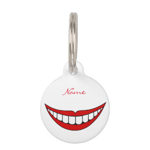 Placa Para Mascotas Gran sonrisa Thunder_Cove