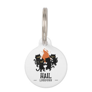 Placa Para Mascotas Granizo Lucipurr