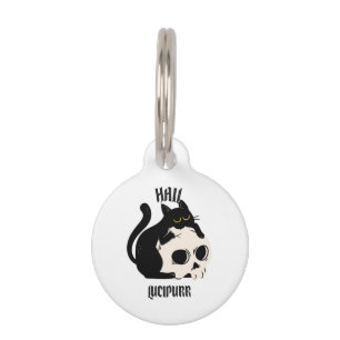 Placa Para Mascotas Granizo Lucipurr