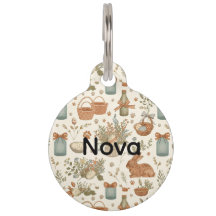 Granja de conejos de Pascua rústica estilo cottage