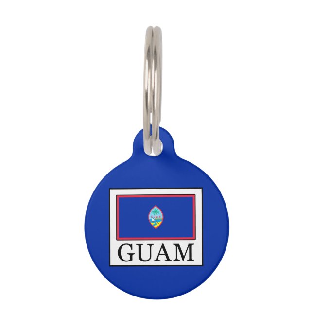Placa Para Mascotas Guam (Anverso)