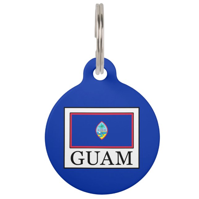 Placa Para Mascotas Guam (Anverso)