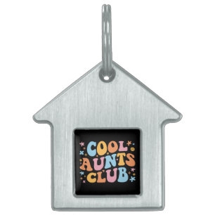 Placa Para Mascotas Guay Aunts Club III