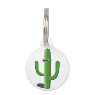 Placa Para Mascotas Guay Cacti