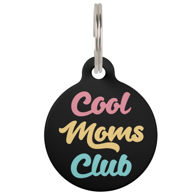 Placa Para Mascotas Guay Moms Club II (Anverso)