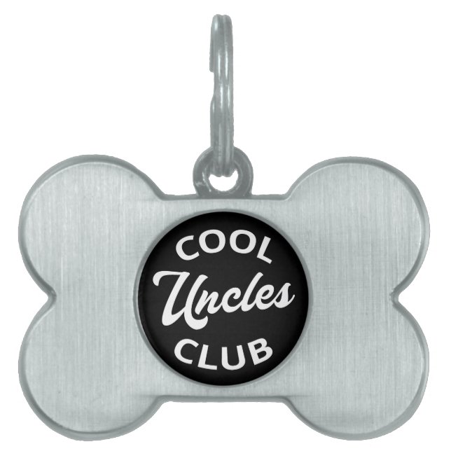 Placa Para Mascotas Guay Uncles Club I (Frente)