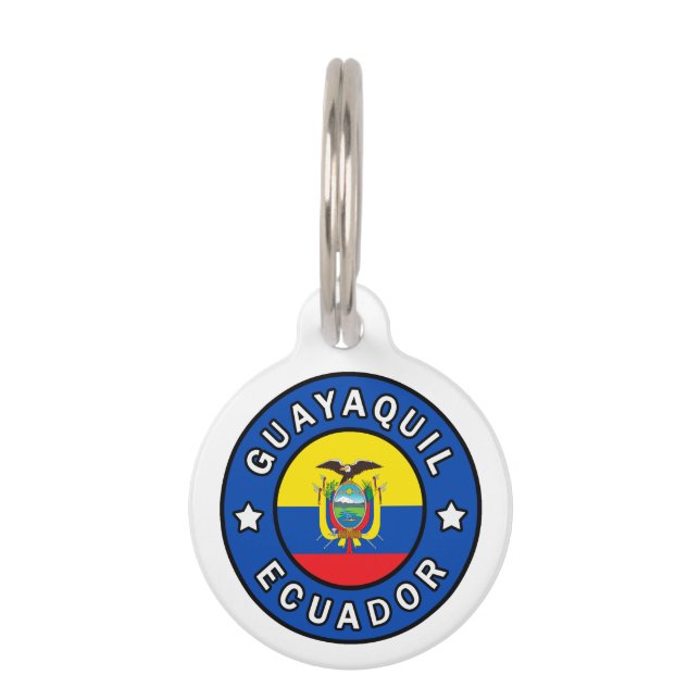 Placa Para Mascotas Guayaquil Ecuador (Anverso)