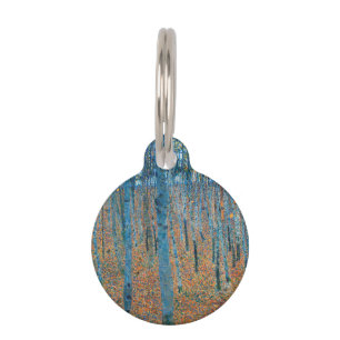 Placa Para Mascotas Gustav Klimt Beech Tree Forest Grove