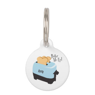 Placa Para Mascotas Háblame arriba
